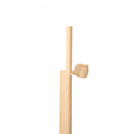 Palhinha Direita Embalada Papel Kraft Ø6mm 20cm (6000 Uds)