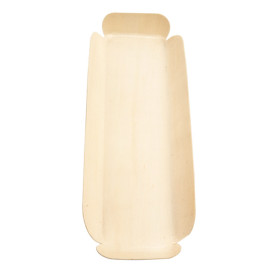 Barquilhas de Madeira Retangular 22x8x2 cm (200 Uds)