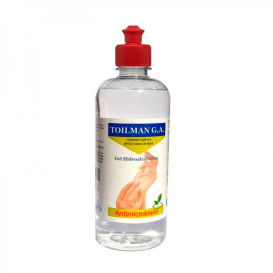 Gel Sanitário Antibacteriano Hidroalcoólico 500ml (1 Ud)
