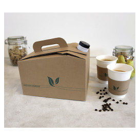 Garrafa Termica Descartável de Cartâo 2800 ml (10 Uds)