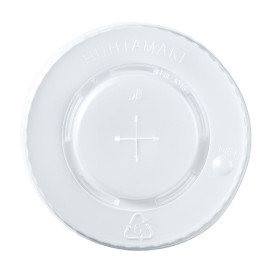 Tampa Cruz PS Copos 8, 9, 12 Oz y 375 ml  Ø8,0cm (100 Uds)