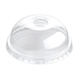 Tampa Cupula Perfurada PET Transparent  Ø9,4cm (1000 Uds)