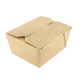 Caixa de cartão Kraft americano 20x14x4,8cm (50 Uds)