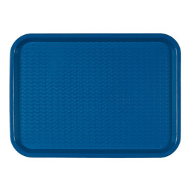 Bandeja Plastico Rigido Azul 27,5x35.5cm (1 Uds)