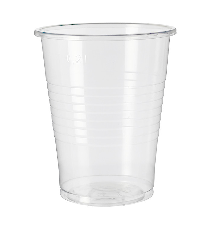 Copo de Plastico PP Transparente 240ml Ø7,34cm (2.000 Uds)