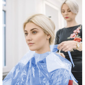 Capa de Corante em Polietileno 83x110cm Azul (50 Uds)