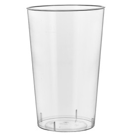 Copo Plastico Cristal Transparente PS 500 ml (30 Uds)