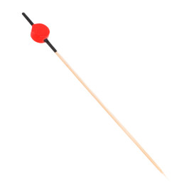 Pick Bambu Vermelho e preto  "Japan" 12cm (100 Uds)