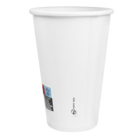 Copo de Cartão 20 Oz/600ml Branco Ø9,4cm (20 Uds)
