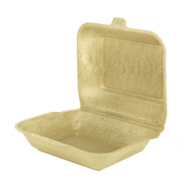 Embalagem MenuBox XPP Creme 18,5x15,5x7cm (500 Uds)