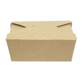 Caixa TakeAway Kraft 15x12x6,5cm (25 Uds)
