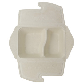 Embalagem Box to Go Cana-de-Açúcar 2C 21x15x5cm 800ml. (75 Uds)