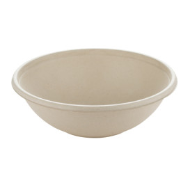 Tigela Cana-de-açúcar "Buddha" 600ml Ø17x6cm (300 Uds)