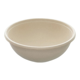 Tigela Cana-de-açúcar "Buddha" 750ml Ø17x6cm (75 Uds)