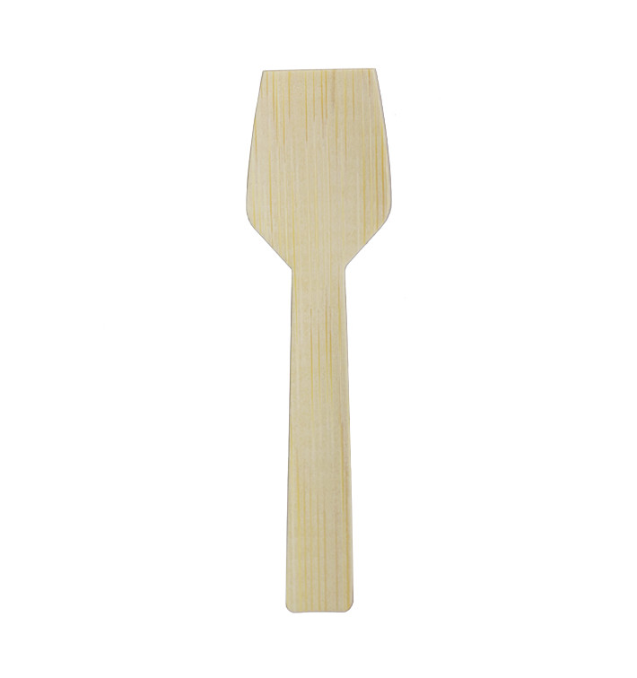 Colher de Bambu 9cm (100 Uds)