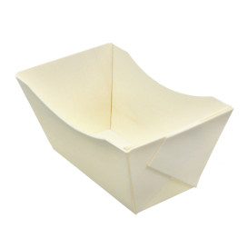 Tabuleiro em Madeira 320ml 13,3x7,5cm (12 Uds)