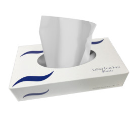 Tecido Facial Tissue Folha Dupla de 100 Uds (1 Caso)