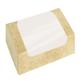 Embalagem de Cartão Retangular PackiPack Vision Kraft 18x10x8cm (50 Uds)