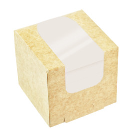 Balde de Cartão PackiPack Vision Kraft 11x11x11cm (50 Uds)