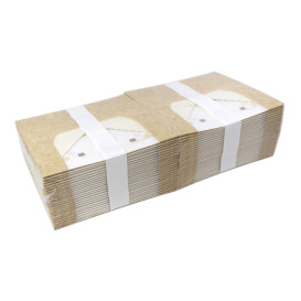 Embalagem de Cartão Retangular PackiPack Vision Kraft 18x10x8cm (50 Uds)