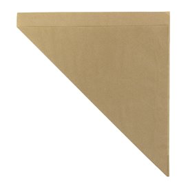 Cone de Papel Antigordura Kraft 27,5cm 250gr (100 Uds)