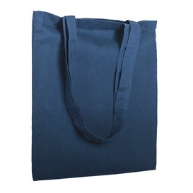 Saco Algodão com Asas Longas Azul-Marinho 38x42cm (25 Uds)