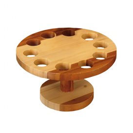 Stand de Bambu para 10 Cones (1 Ud)
