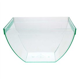 Quadrado com cúpula baixa 580ml (100 Uds)