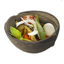 Tigela de Coco Natural de 150ml (10 Unidades)